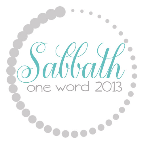 One Word 2013 sabbath