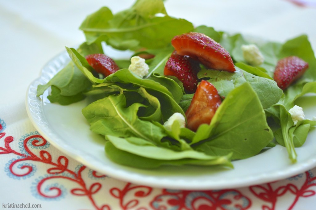 Arugula Strawberry Salad WM