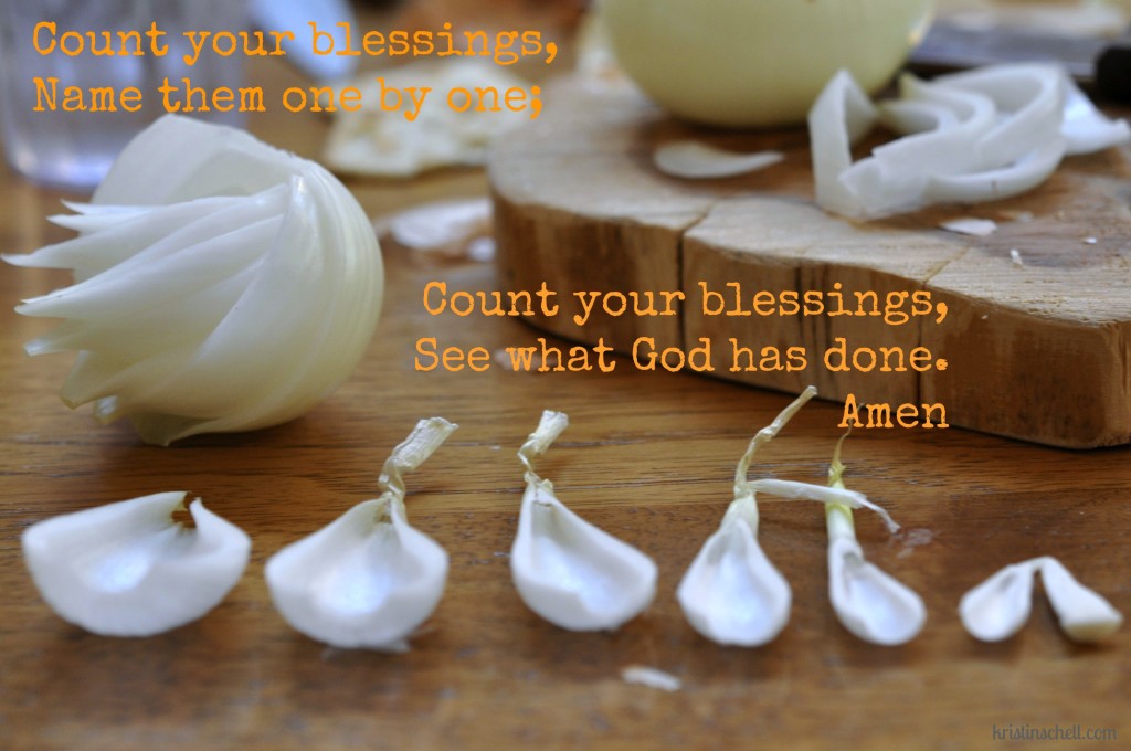 Count Your Blessings Mealtime Prayers WM