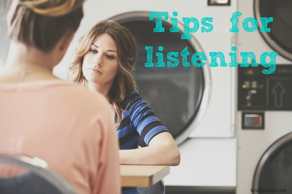 Tips for Listening | 31 Days of Outrageous Hospitality with Kristin Schell