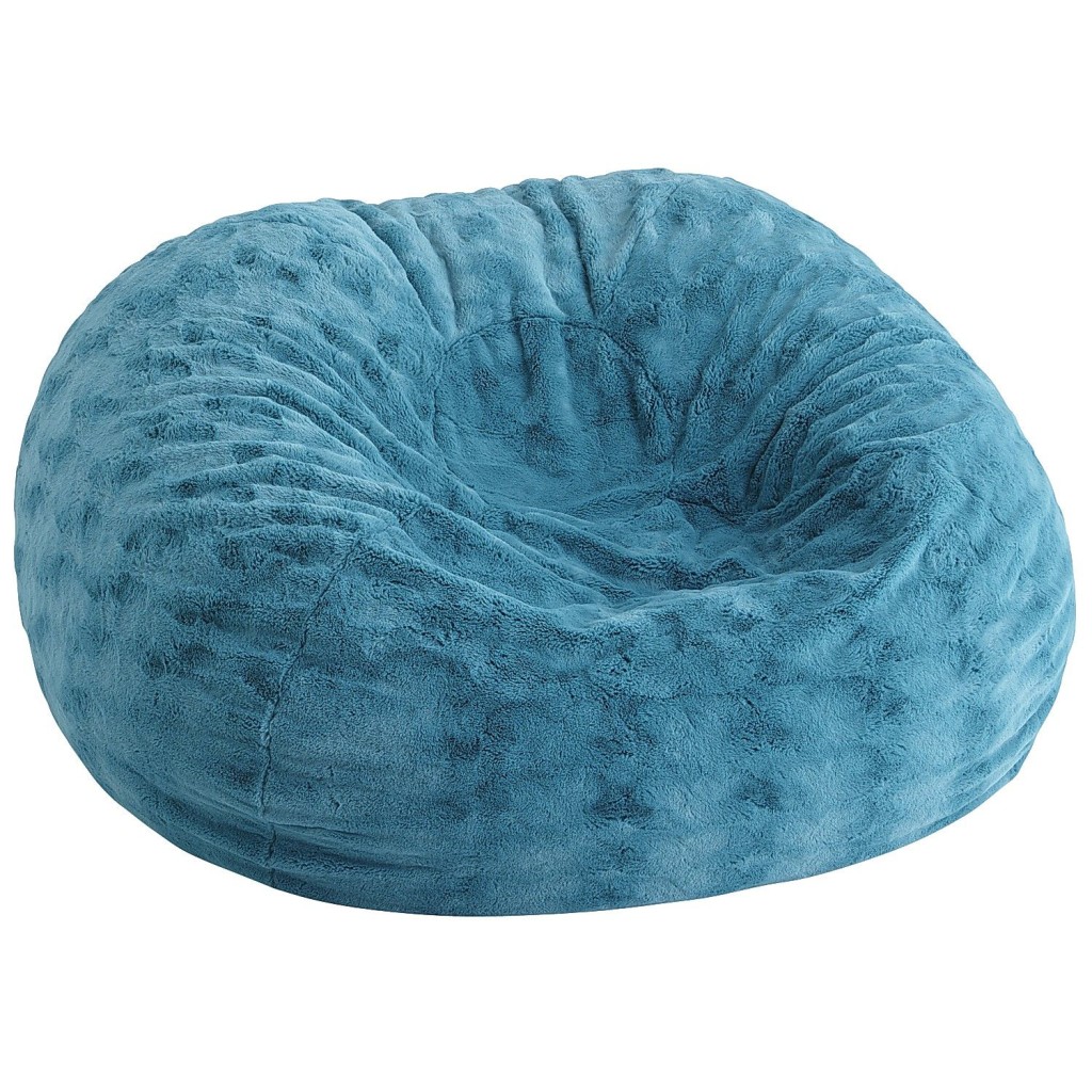 Fuzzy Bean Bag Chair from Pier 1 Imports | a must for children in a spica cast | great for playroom too | kristinschell.com