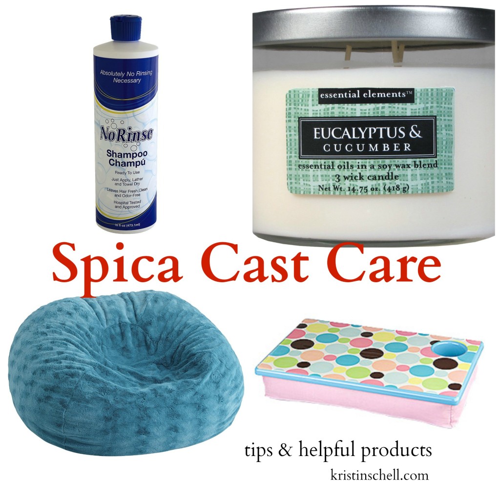 Spica Cast Care | tips & helpful products | kristinschell.com