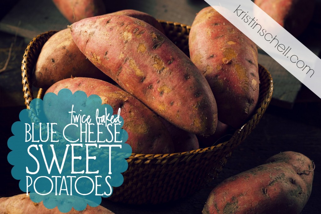 Looking for the perfect potato dish to complete your Christmas Dinner? These Twice Baked Blue Cheese Sweet Potatoes are mouth-watering and a great alternative to the typical cheesy potatoes normally served. See if your family doesn't love them too!