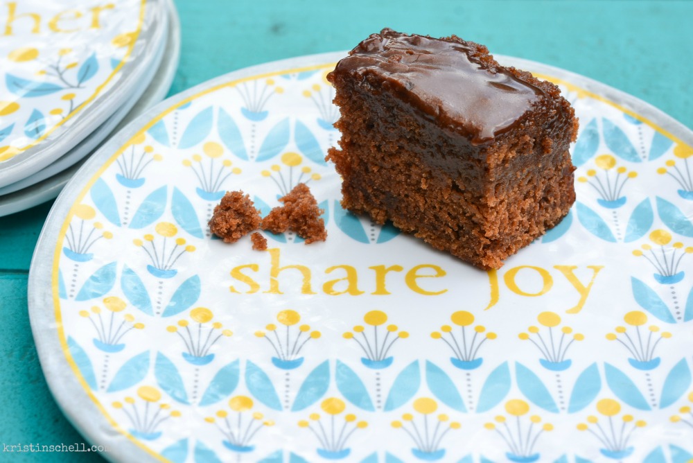 Chocolate Fudge Sheet Cake Recipe | theturquoisetable.com