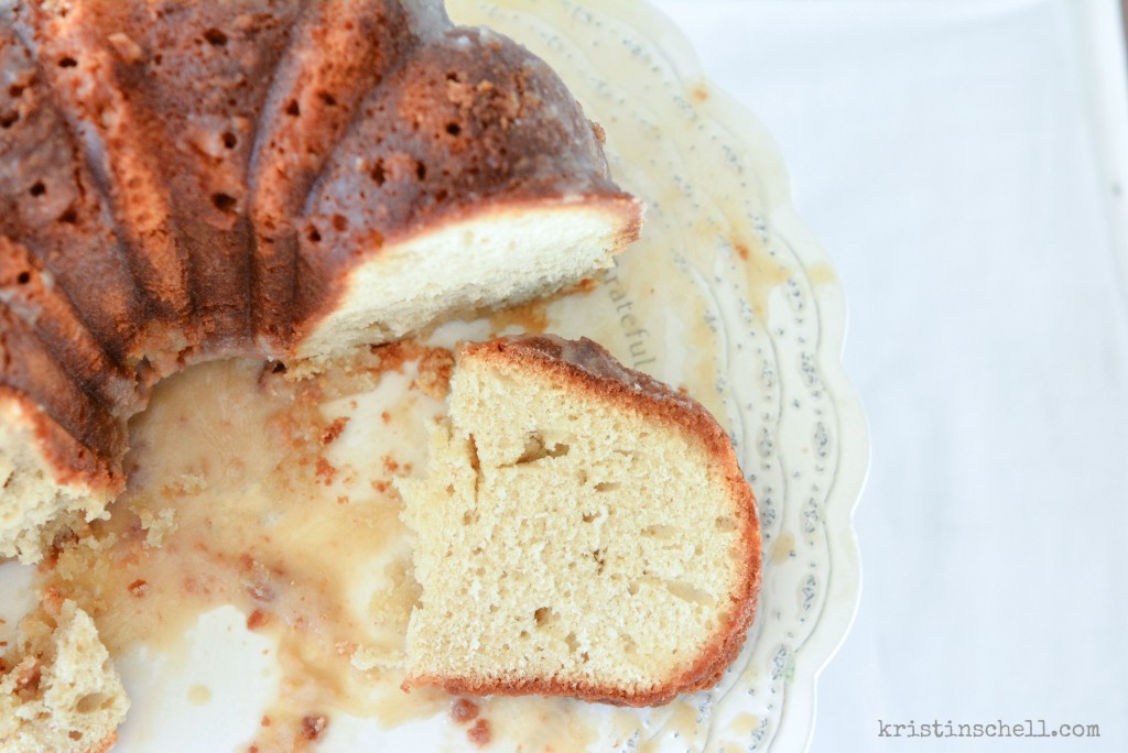 Simple Cake. Extravagant Love. Old Fashioned Butter Cake | kristinschell.com