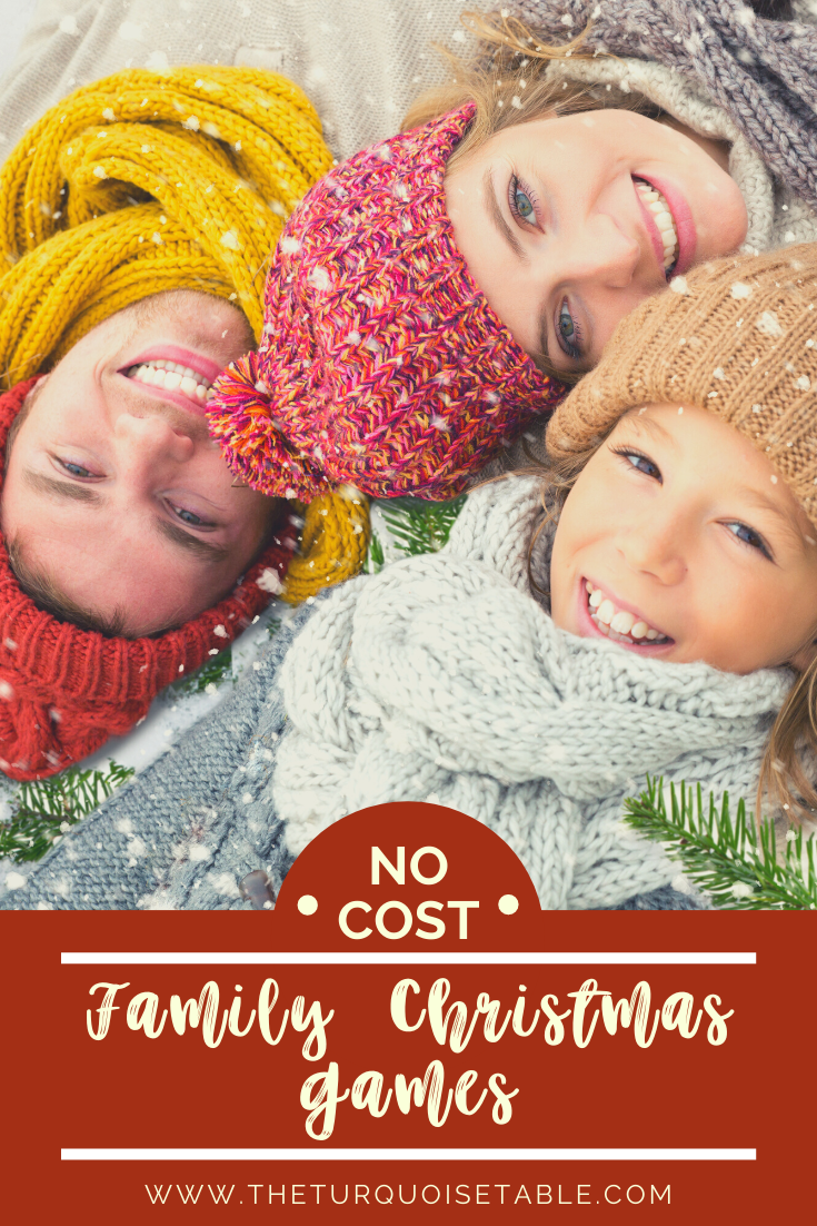 No Cost Family Christmas Games from The Turquoise Table | www.theturquoisetable.com
